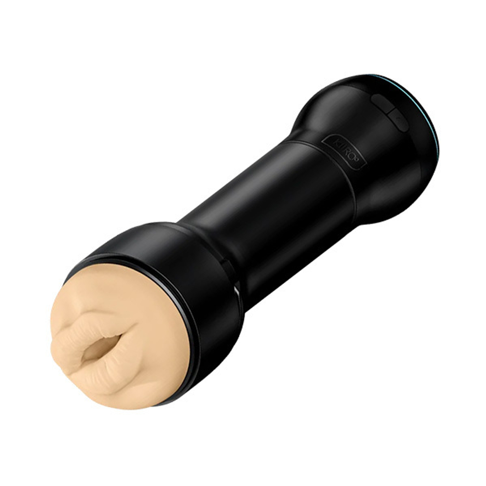 Мастурбатор + интерактивная насадка Kiiroo Interactive Feel Victoria Mouth + Power Blow