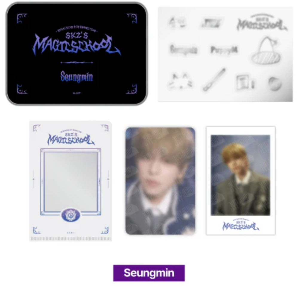 Набор PHOTO DECO SET - SKZ'S MAGIC SCHOOL