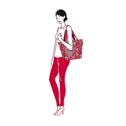 Сумка shopper m paisley ruby