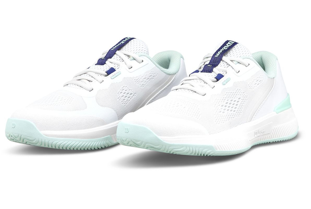 Женские теннисные кроссовки Wilson Intrigue Pro - white/bay/skipper blue