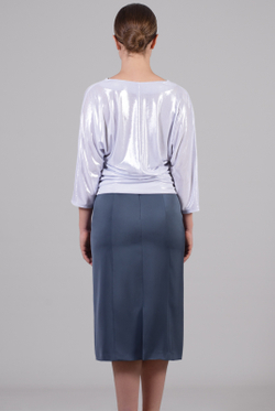 Джемпер женский 4500зпа, Серебро #505Сер034500зпа