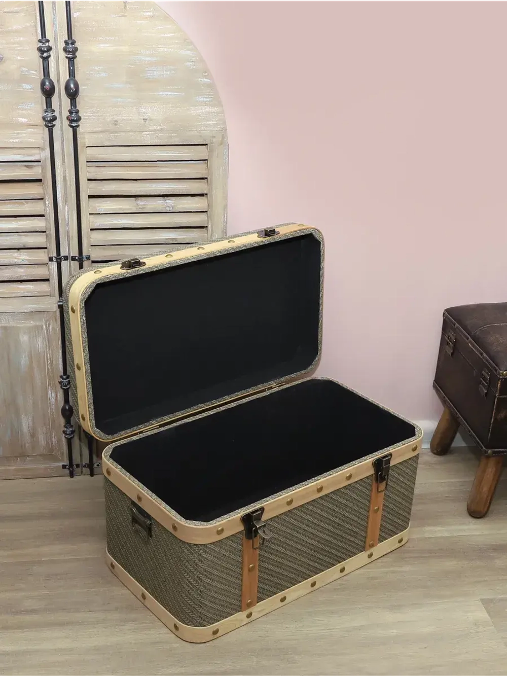 Пуфик для прихожей с ящиком 54*30*31 см