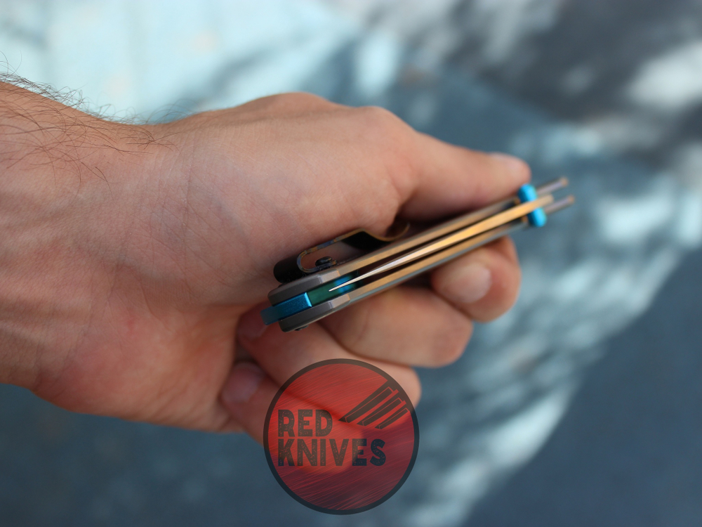 Нож Benchmade 535 Bugout Титановый (на подшипниках) BMCU535-SS-20CV-Ti