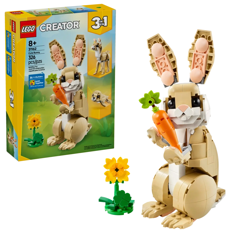 Конструктор LEGO Creator 31162 Милый кролик, 3в1