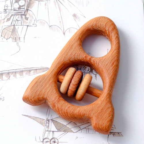 Погремушка - грызунок Ракета Леснушки