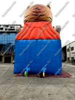 Надувная горка "Большой тигр", 12*6.5*8.5 м