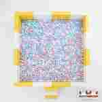 Сухой бассейн квадратный «Остров Веселья», 3,5×3,5×0,6 м