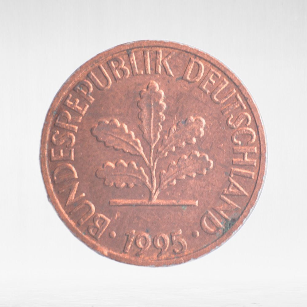 Germany, 1 Pfennig, 1995, (Munich Mint - "D"), VF