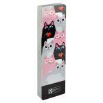 Пенал школьный 20х5,5х2,3 см "Котики" (Феникс+)