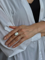 Кольцо 94011864 серебро 925° размер 18