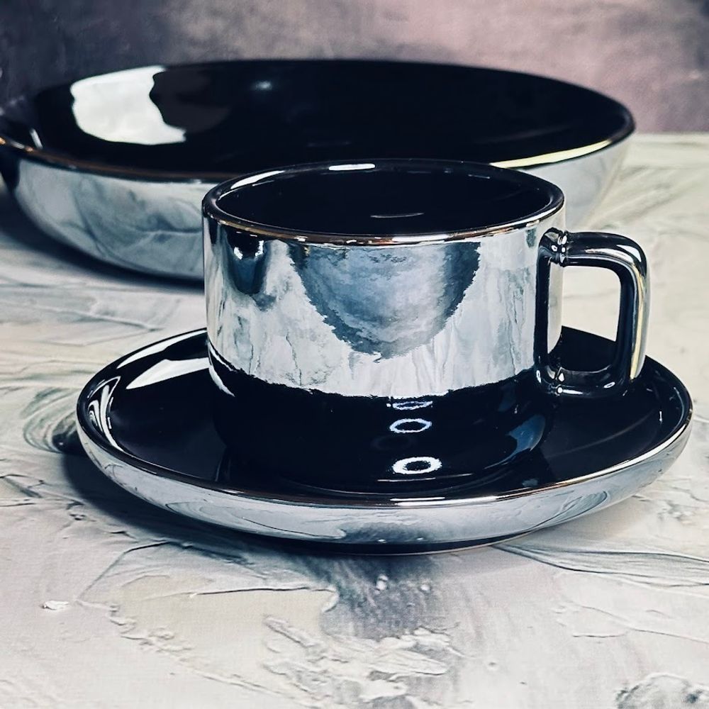 Lenardi 102-123 Чайный набор 12пр. 280 мл STORM в под.уп.(х8)Фарфор