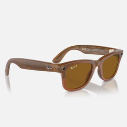Ray-Ban Meta Wayfarer ( Цвет оправы - коричневый, цвет линз - коричневый )