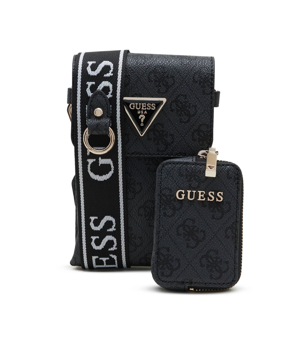 Сумка для телефона + поясная сумка Guess - графитовый(HWSG92 11810)