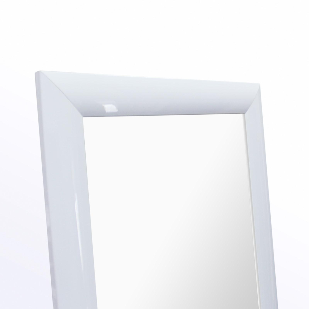 Зеркало напольное Белое 45х160 см, ширина рамы 55мм