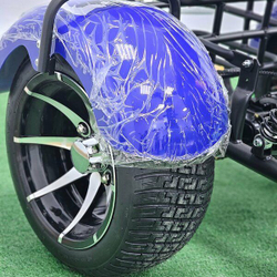 Электроскутер IKINGI X12 Pro TRIKE, трицикл, 3000 Вт, чёрный, 60В, 20Ач