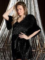 Туника Мерцание-1 Виотекс ЧЁРНЫЙ