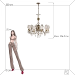 Подвесная люстра Loft It GRACE 10203/10 White