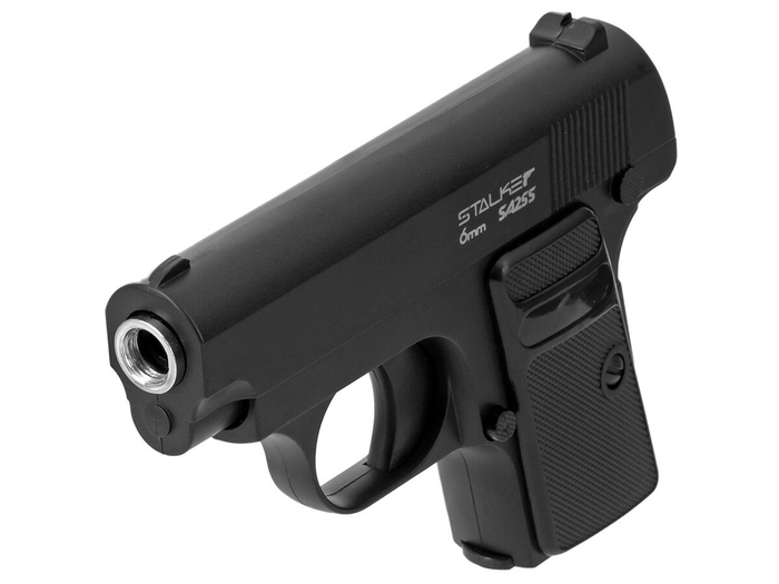 Пистолет пневматический Stalker SA25S Spring (Colt Model 1908) + ПБС, к.6мм (SA-3307125S)
