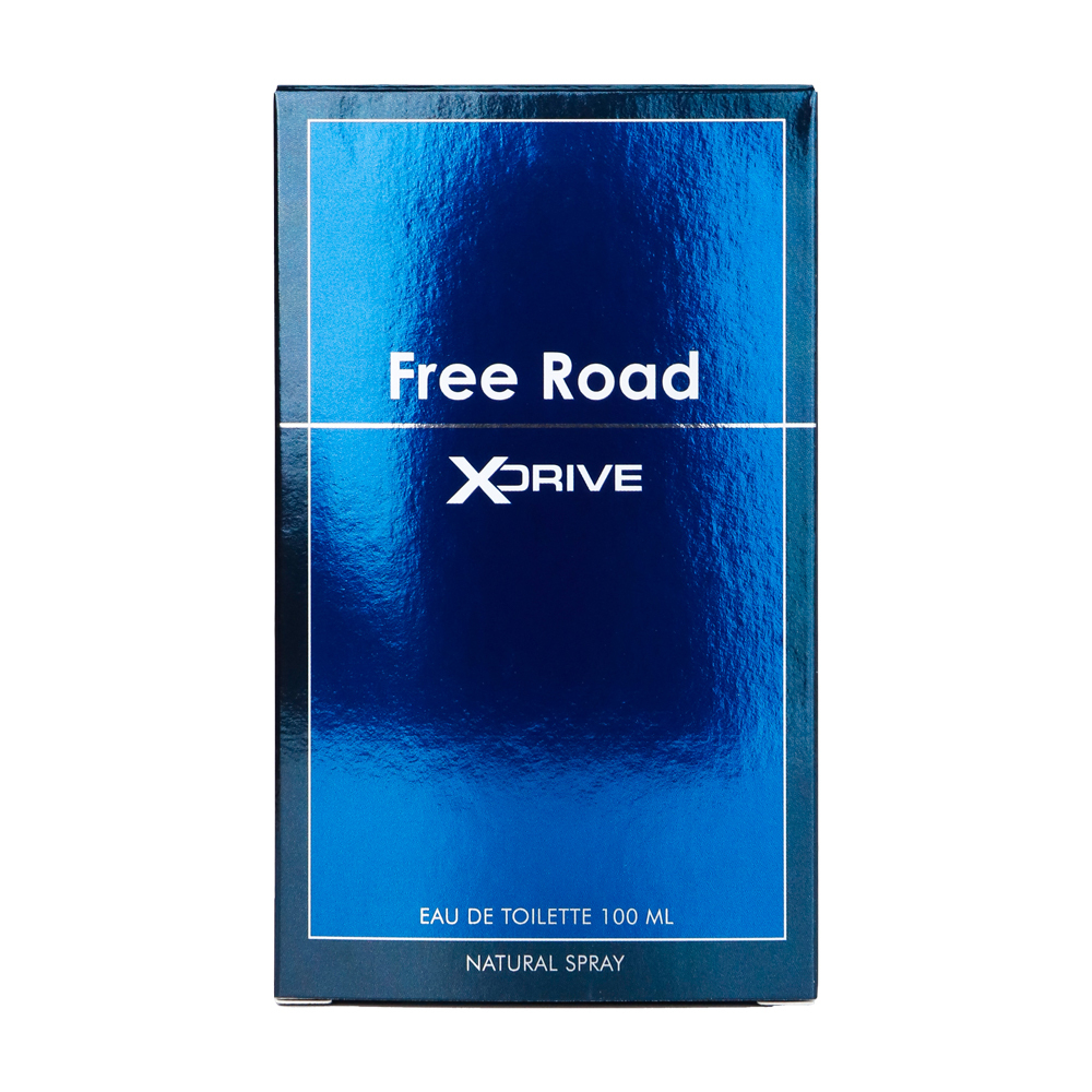 Вода туалетная X-Drive Free Road (Икс-Драйв Фри Роуд) - 100ml for men