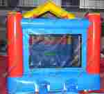 Детский надувной батут "Цирковой слоник"