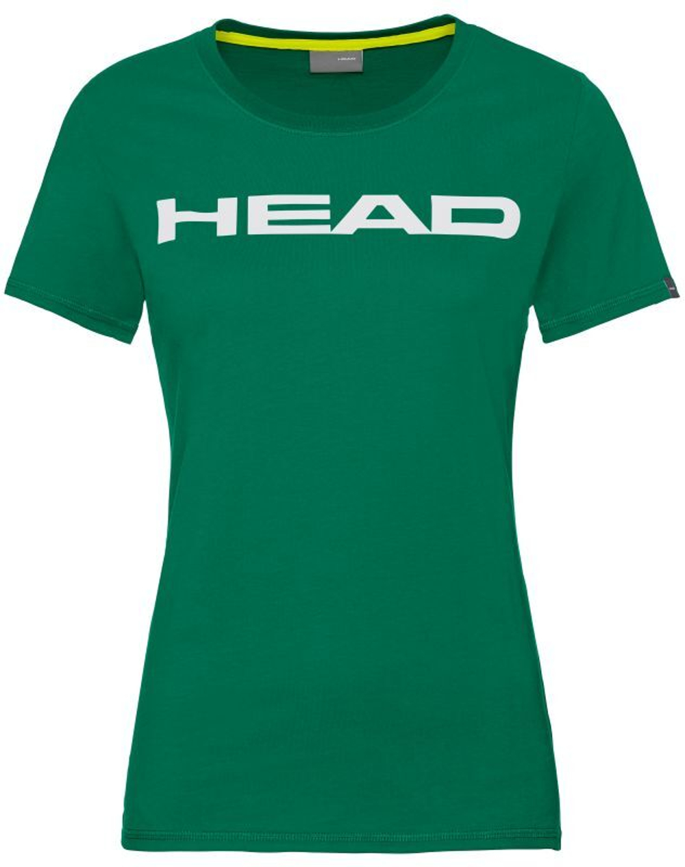 Женская теннисная футболка Head Club Lucy T-Shirt W - green/white