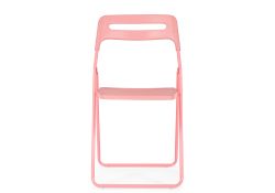Пластиковый стул Fold складной pink