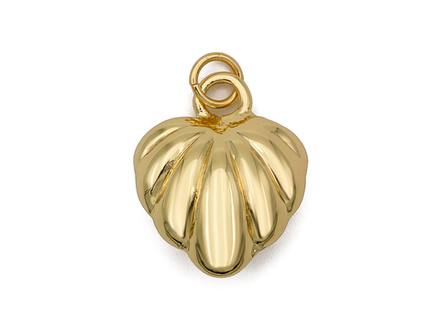 Подвеска "Сердце-Ракушка", 18,5мм