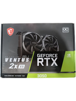Видеокарта MSI GeForce RTX 3050 VENTUS 2X XS OC 8Gb
