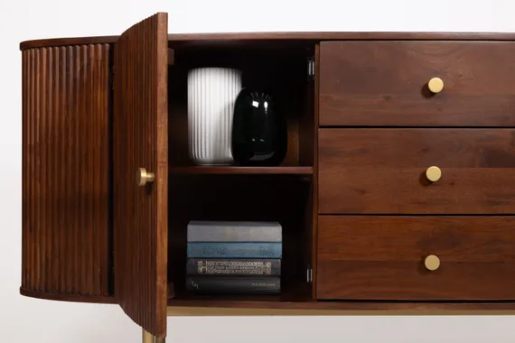 Комод Elegant из дерева манго, 180х75 см