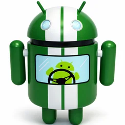 Android Mini Collectible Series 2 робот коллекционный Гонщик (by Jeff Yaksick - Racer)