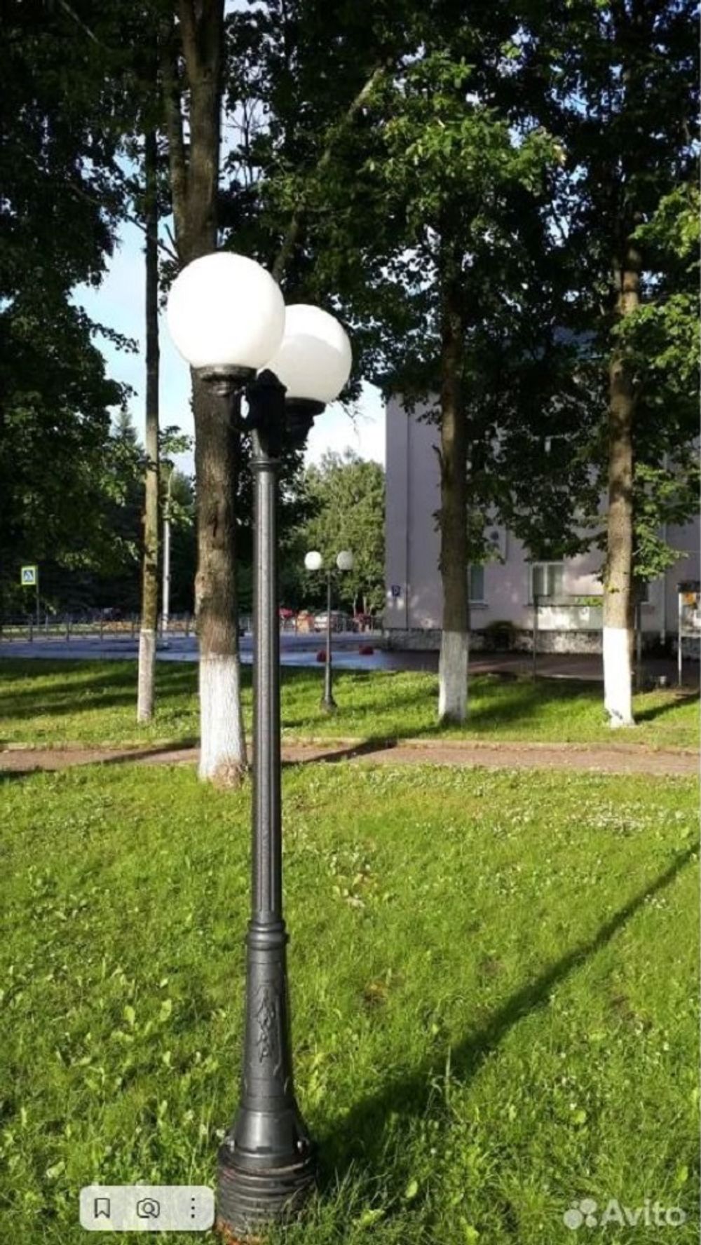 Садово-парковый фонарь FUMAGALLI RICU OFIR/G250 2L G25.157.R20.AYF1R