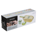 Терка многофункциональная с контейнером 11 предметов SATOSHI