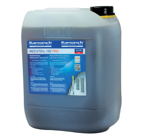 Концентрат СОЖ Karnasch Mecutoil 100 PRO, 10 л, арт. 60.1200-10