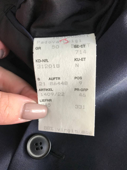 Пиджак для делового образа и не только, визуально на 50 размер