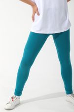 Брюки для девочки Легинсы №2 Виотекс ПЕТРОЛЬ