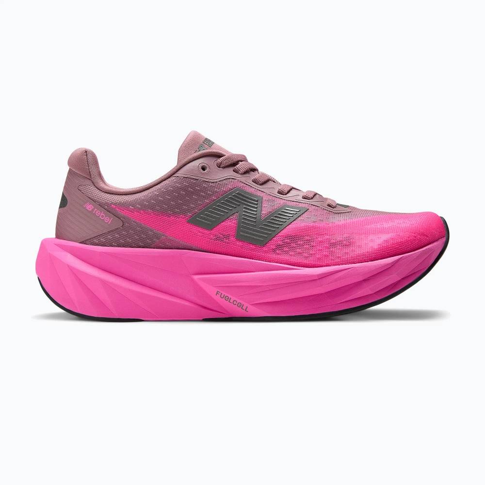 Женские Кроссовки для бега New Balance FuelCell Rebel V5 pink heat/rosewood