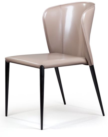 Стул Albert, кожа капучино