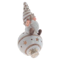 GAEM Фигурка декоративная "Гном" с подсветкой (LR44х2), L10 W9 H18 см, 2в.