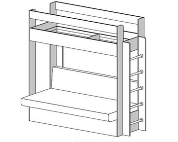 Кровать БАВАРИЯ-1-1900-0800 /2084*1740*833/ анкор белый / анкор белый/ велюр Strunk-2