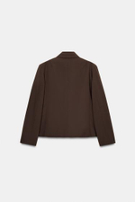 Круизный блейзер с клапаном на воротнике - ZARA