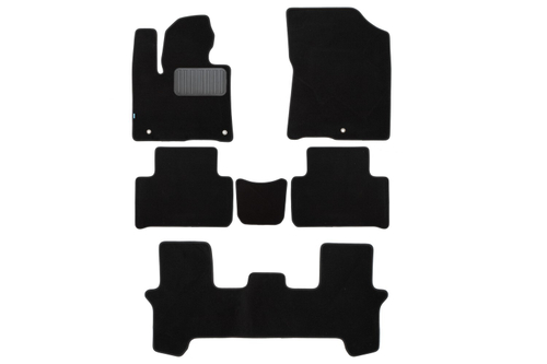 Коврики в салон для KIA Sorento 2020-, внедорожник , 6 шт. (текстиль) арт.KVR05.025.067.22110KH