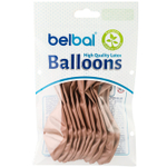 Шар латексный Glossy Набор 12 шт Хром 36 см (Розовый)