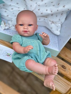 Кукла Реборн Nines 37см Baby виниловая (N0231)