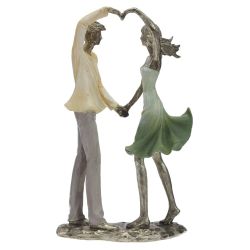 GAEM Фигурка декоративная "Влюбленная пара", L16 W7 H26 см