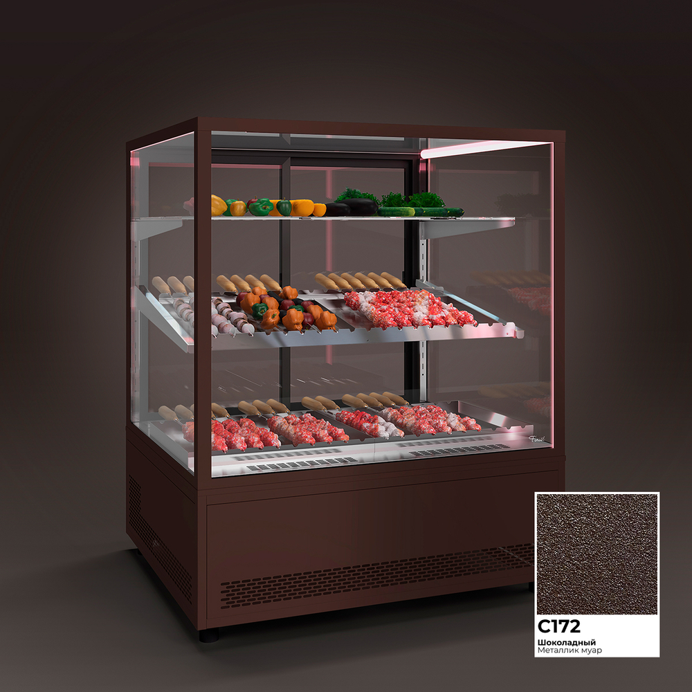 Напольная витрина для мяса Finist JOBS MEAT