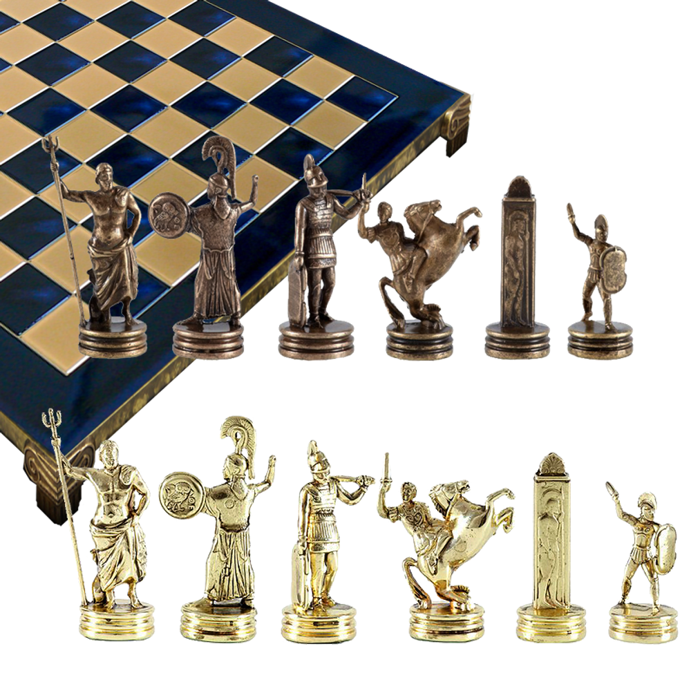 Manopoulos Шахматный набор Троянская война