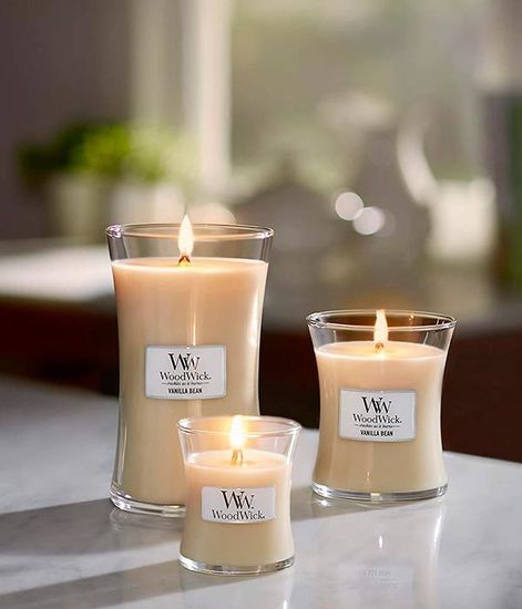 Ванильный боб, ароматическая свеча, WoodWick