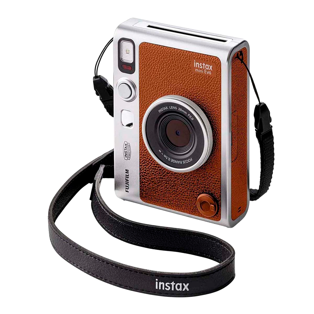 Фотоаппарат мгновенной печати Fujifilm Instax Mini Evo, Brown (Коричневый)