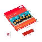 Пластилин 10 цветов Гамма Мультики, 200гр, со стеком, картон. упак.