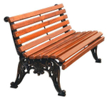 Скамейка чугунная «Белые ночи» без подлокотников